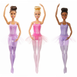 Barbie Ballerina Doll with Tutu and Sculpted Toe Shoes - Assortement - Random Selection - 1 Pack