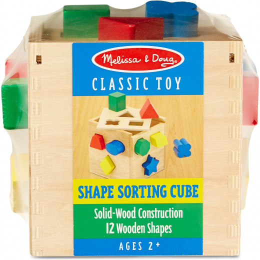 Melissa & Doug Shape Sorting Cube Classic Toy