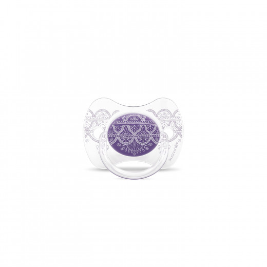 Suavinex Pacifier Premium Couture Physiological Teat 4-18 months, Purple