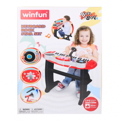 Winfun Keyboard Rock Star Set