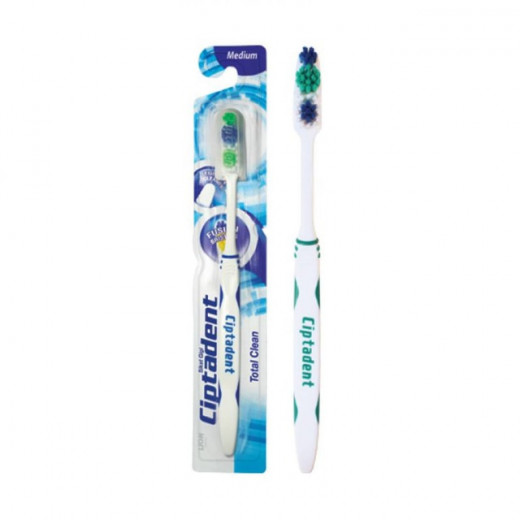 Ciptadent Total Clean Toothbrush Medium Soft, Assorted Color