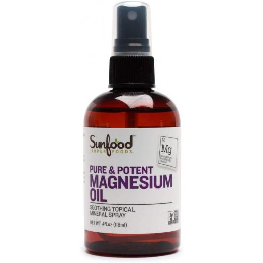 Sunfood Pure & Potent Magnesium Oil 118 ml