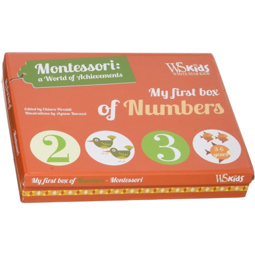 White Star - My First Box of Numbers: Montessori, a World of Achievements