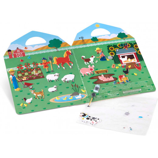 Melissa & Doug Farm Puffy Sticker Set