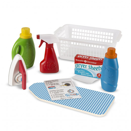 Melissa & Doug Laundry Basket Play Set