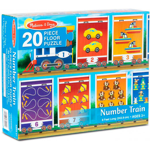 Melissa & Doug Number Train Floor Puzzle