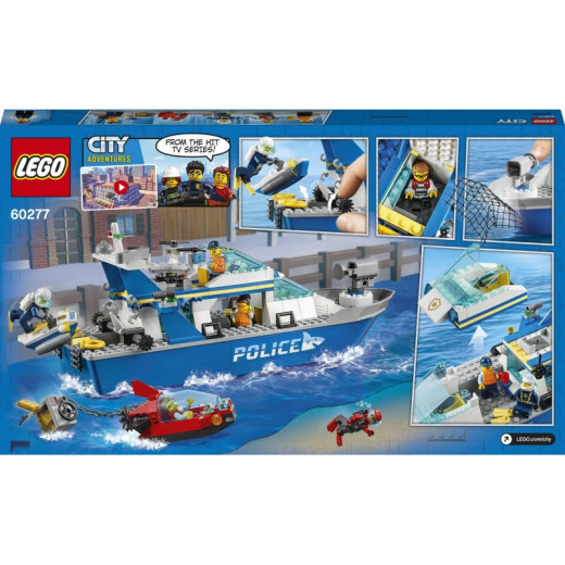 Lego City Police Patrol Boat 60277