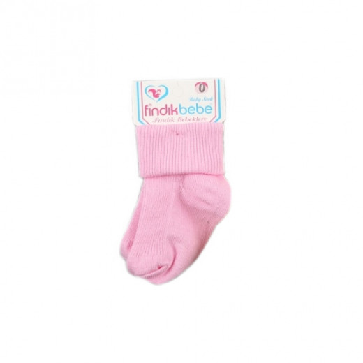 1 Pair of Baby Socks New born, Pink
