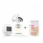Farlin Package - ( Ababy - Electric Breast Pump + Breast Milk Storage Bag 200 ml)