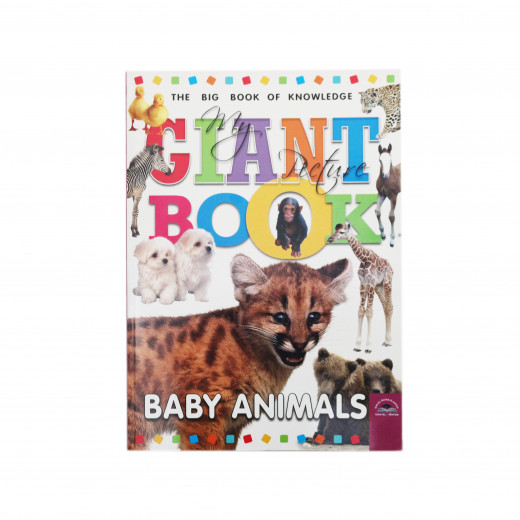Encyclopedia of Knowledge- Giant Book, Baby Animals English Version