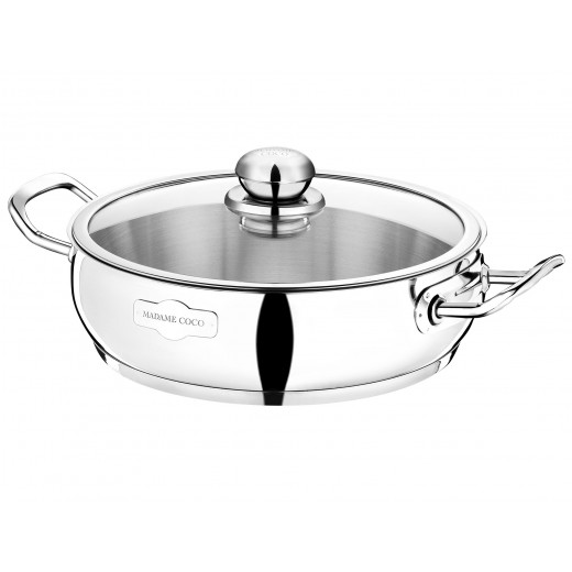 Madame Coco - Stainless Steel Casserole - 24 cm