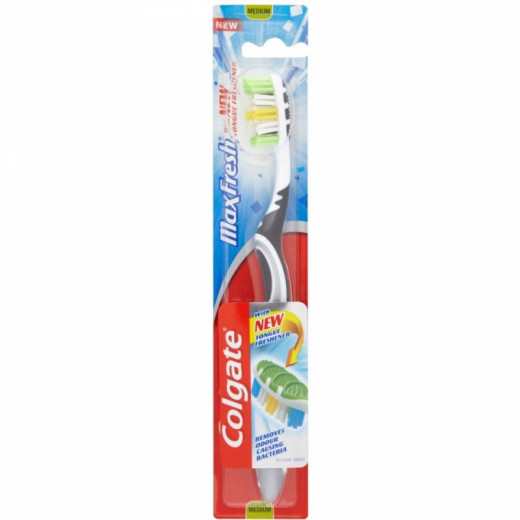 Colgate Max Fresh Full Head Toothbrush, Medium, Assorted