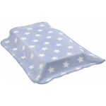 Cambrass - Raschel Cot Blanket, Star Blue, 110 x 140 cm