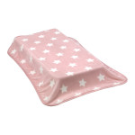 Cambrass - Blanket Raschel - Small Bed 80x110x1 cm Star Pink