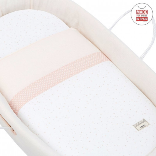 Cambrass - Quilted Basket Une Astra Pink 39x80x25 cm