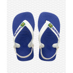 Havaianas Baby Brasil Logo II Marine Blue Size 19