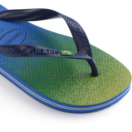 Havaianas Brasil Fresh Flip-flops Blue Star Size 39-40