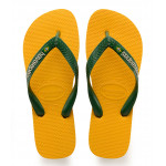 Havaianas Kids Flipflops Brasil Logo Banana Yellow Size 25-26