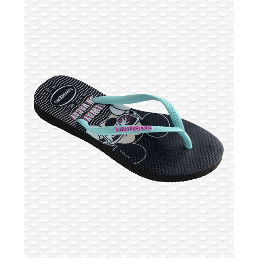 Havaianas Flip Flops - Kids Disney Cool - Black Size 29-30