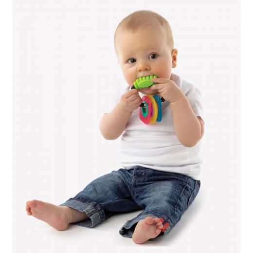 Playgro Textured Teething Rattle