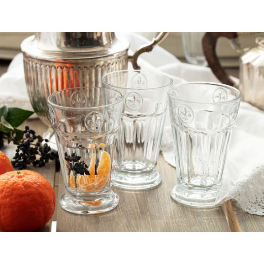 Madame Coco Florentine 4-Piece Beverage Glass Set 260 ml