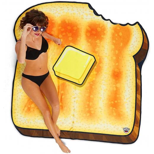 BigMouth Gigantic Toast Beach Blanket