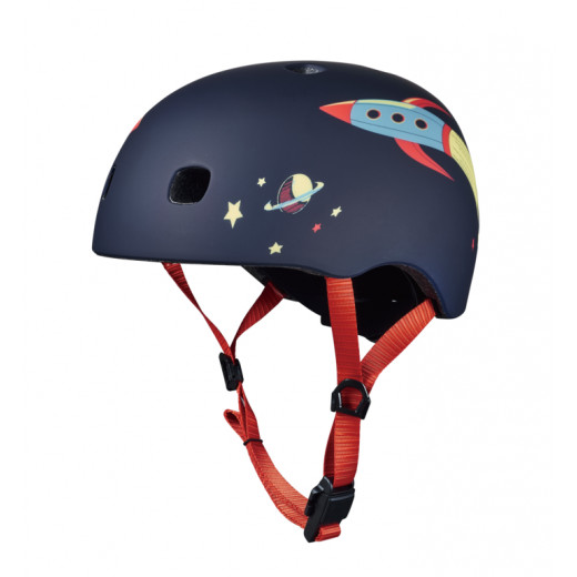 Micro PC Children's Helmet, Rocket Design, Size Small