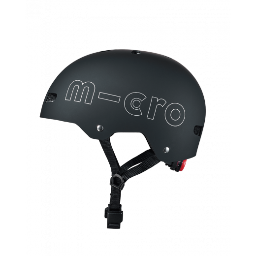 Micro PC Children's Helmet, Black Color, Medium Size