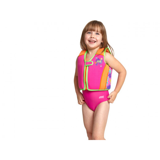 Zoggs Sea Unicorn Swimsure Jacket Pink, 4-5 Year