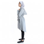 RB Women's Performance Long Jacket, Large , Light Grey