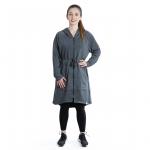 RB Women's Performance Long Jacket, Medium , Dark Grey