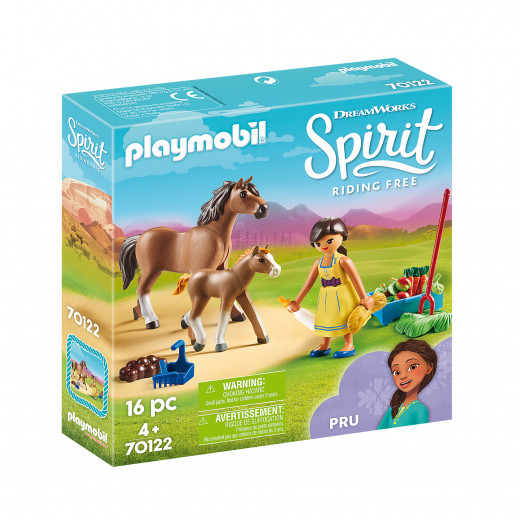 Playmobil Spirit Pru with Horse and Foal