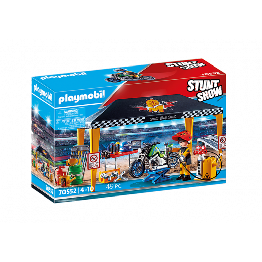 Playmobil Stunt Show Service Tent