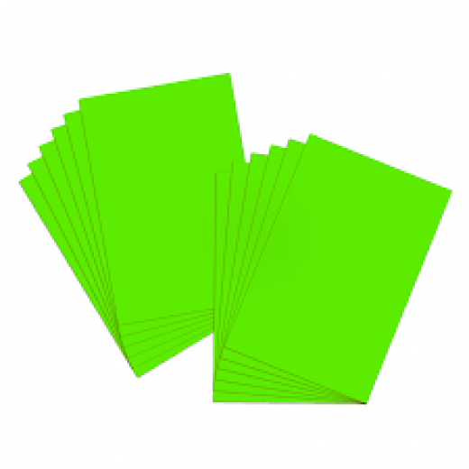 لوحة ملصقات خضراء مستشعة من بازيك, (25 / صندوق)