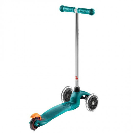 Mini Micro Classic Led Scooter, Aqua