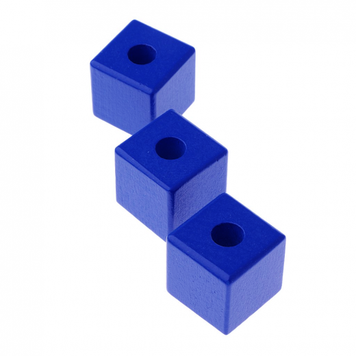 Edu Fun: Cubes on Vertical Dowel