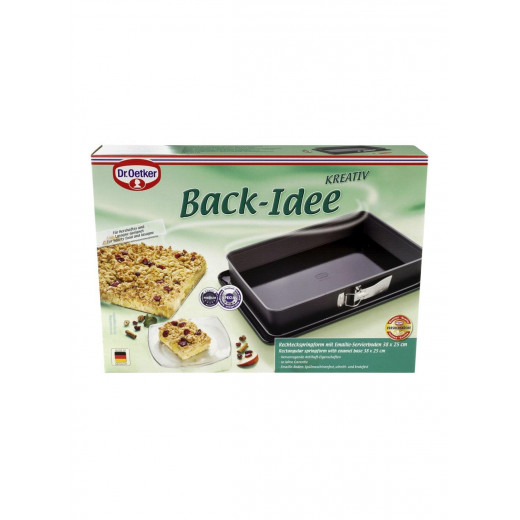 Dr. Oetker Non-Scratch Fireproof Non-Stick Lasagna Tray 38Cm