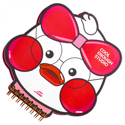 Mofkera Mimi Duck Notebook - Pink