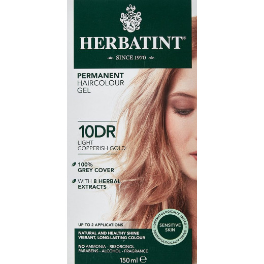 Herbatint, 10 DR Light Copperish Gold 150ml