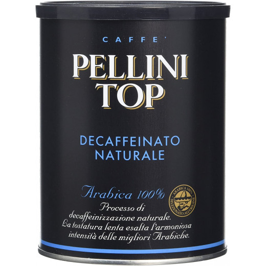 Pellini Top Decaffeinated Arabica Coffee 250g