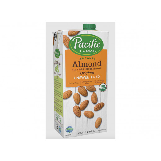 Pacific Foods Organic Unsweetend Almond Original 907ml