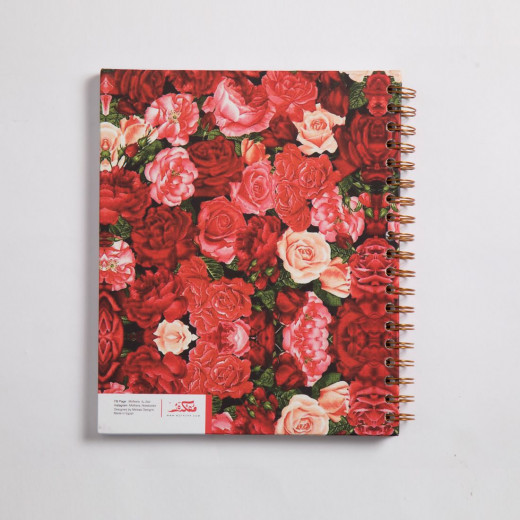 Mofkera Wire Floral Dreams Notebook Hardcover A4 Size
