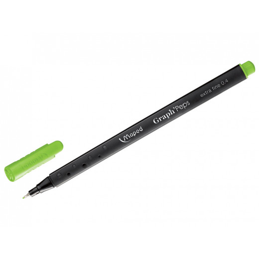 Maped Graph'Peps Fineliner 0.4mm Apple Green, 1 Piece