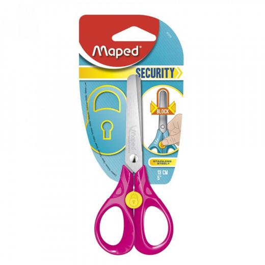 Maped  13cm/5" Security Scissors 3 Asst