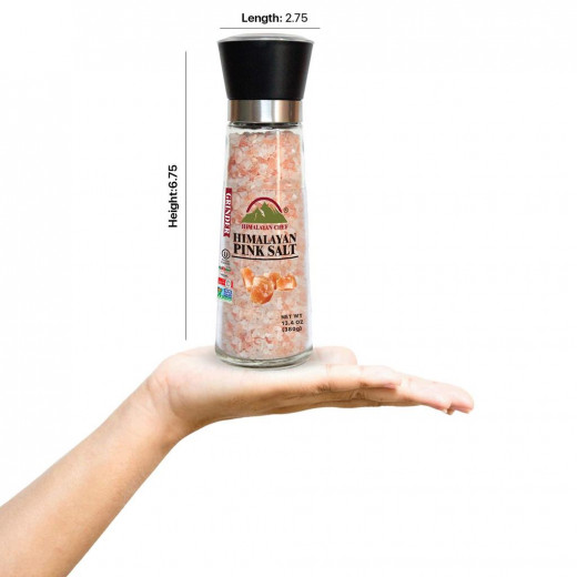 Himalayan Chef Pink Salt Grinder 368g