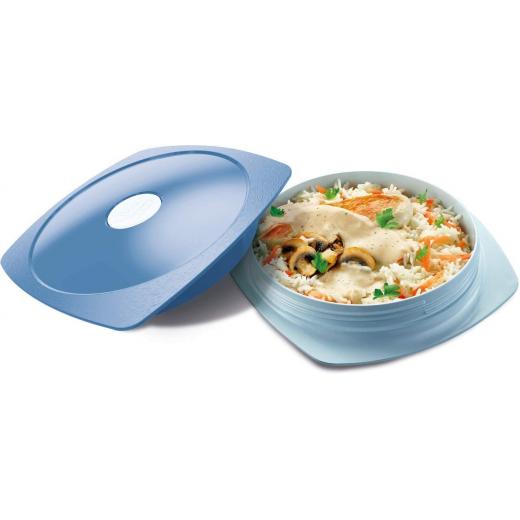 Maped Lunch Plate for Adult Blue 900ml