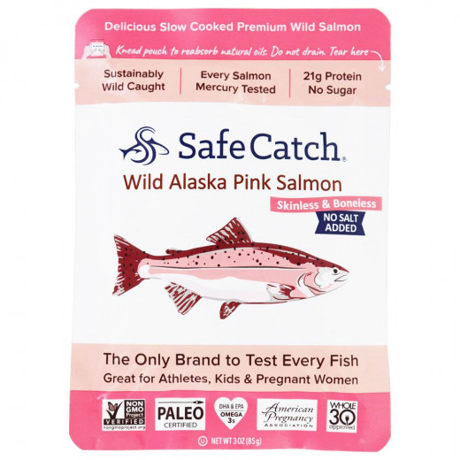Safe Catch Wild Alaska Pink Salmon (85g)