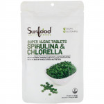 Sunfood Spirulina & Chlorella Tablets (113g)