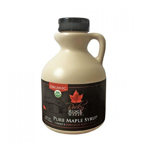 Rocky Ridge Organic Maple Syrup Dark Color Grade a ( 473ml )