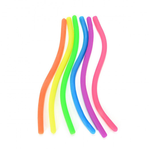 مجموعة اللعب للتخلص من التوتر حبل قابل للتمدد, بالوان مختلفة, 5 قطع